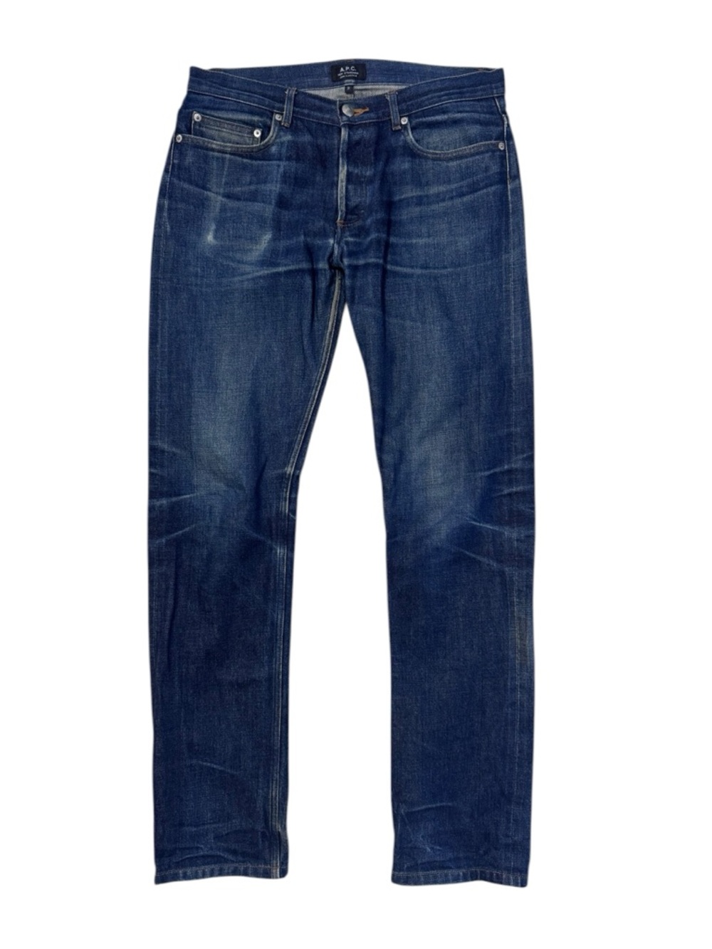 A.P.C. New Standard Jeans Size 31 Dark Wash Straight Leg Denim